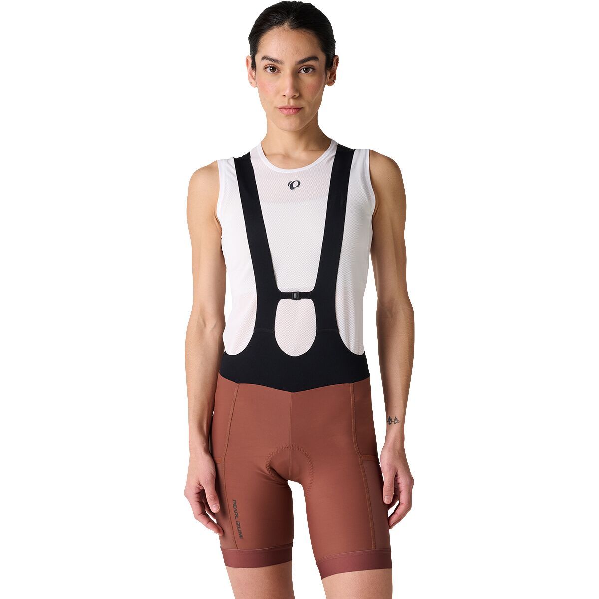 Image of PEARL iZUMi Expedition Bib Short - Women's Root Beer, S