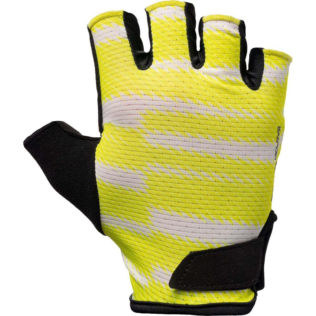 Image of PEARL iZUMi Cush Print Glove - Men's Screaming Yellow Vizmorph, M