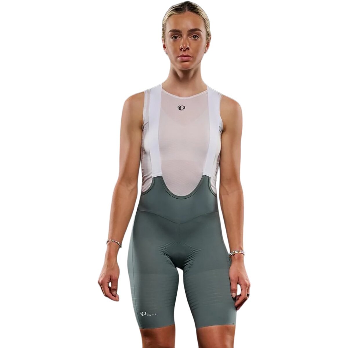 Image of PEARL iZUMi PI/Black Bib Short - Women's Balsam Green, M