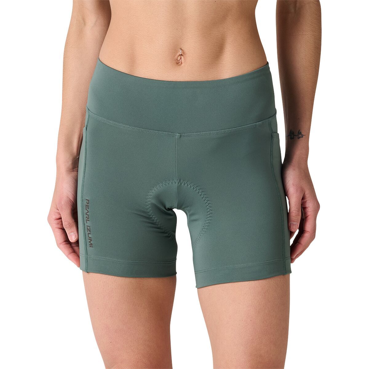 Image of PEARL iZUMi Sugar Cycling Short - Women's Balsam Green, M