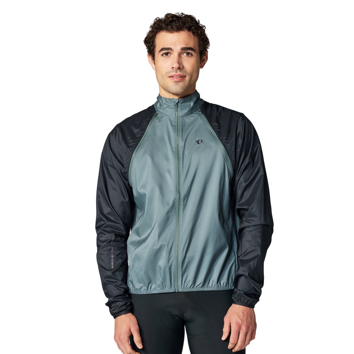 PEARL iZUMi PEARL iZUMi Quest Convertible Wind Jacket - Men's Balsam Green/Black, L - $145.00 at Backcountry.com