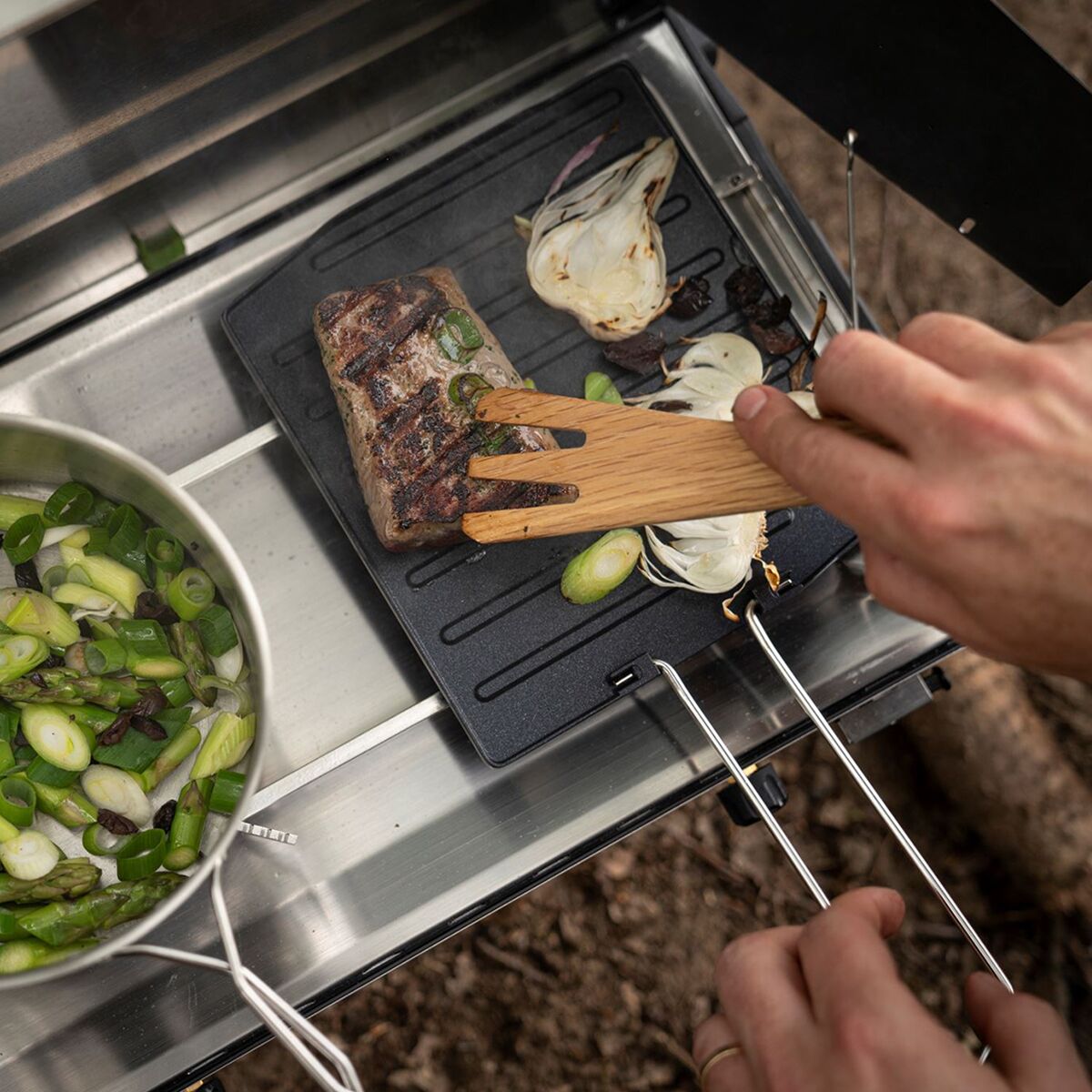 Primus CampFire Griddle Plate - Hike u0026 Camp