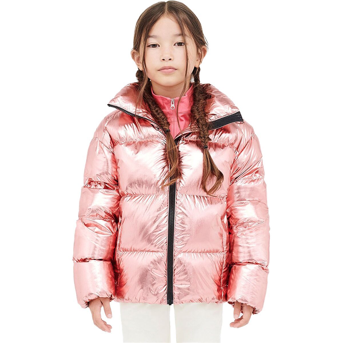 BUMP OF CHICKEN ジャケット XL Patchwork Face Colorblocked Twill Jacket [Brown/Multi