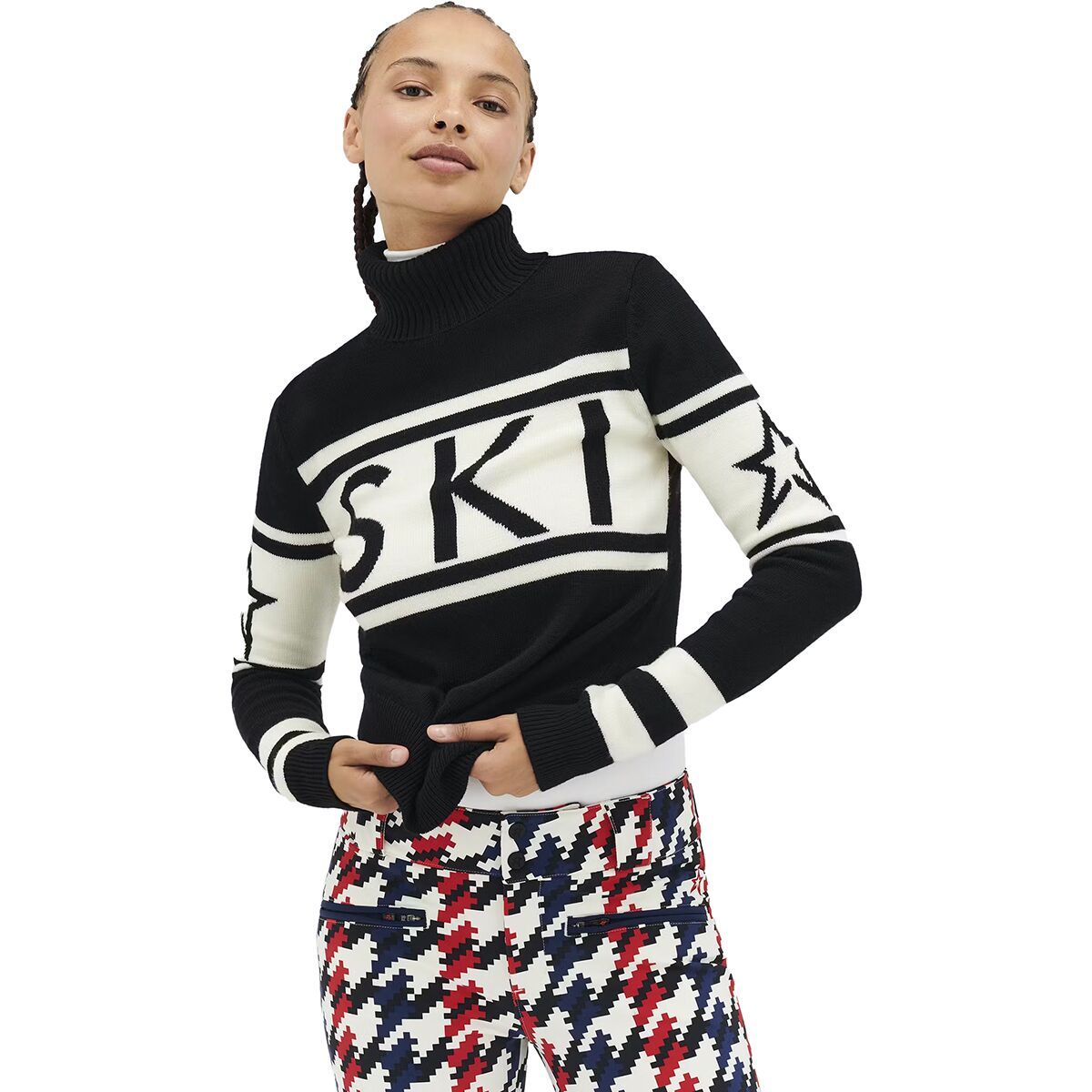 Image of Perfect Moment Schild Sweater - Women's Black, L