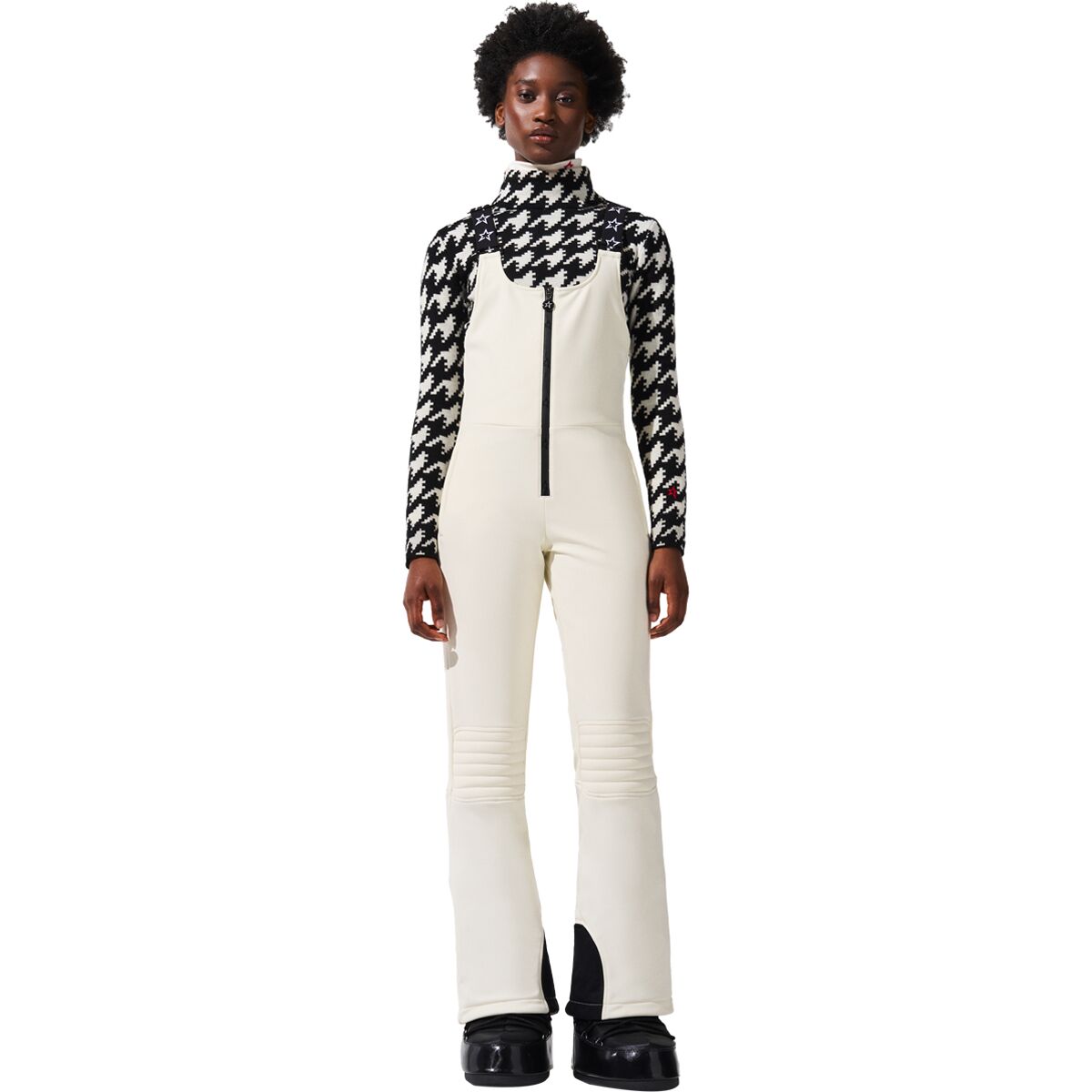 Image of Perfect Moment JG Bib Ski Pant - Women's Snow White, L