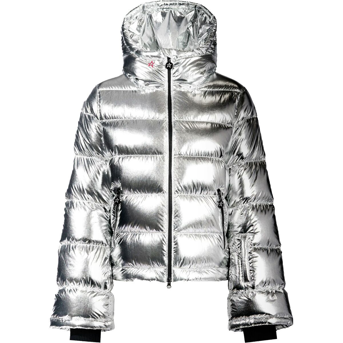Image of Perfect Moment Polar Flare Ski Jacket III - Women's Silver, L