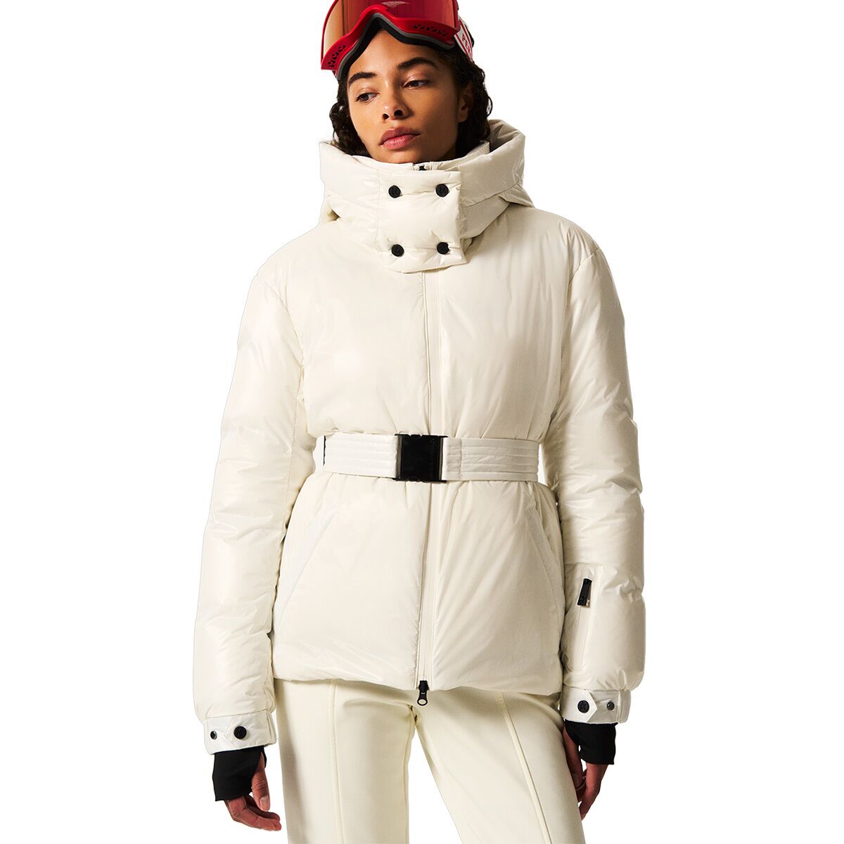 Image of Perfect Moment Candice Ski Parka - Women's Snow White, L