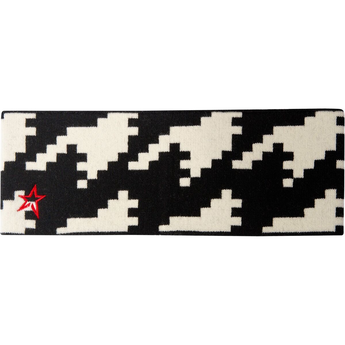 Image of Perfect Moment PM Headband Houndstooth/Black/Snow White, One Size