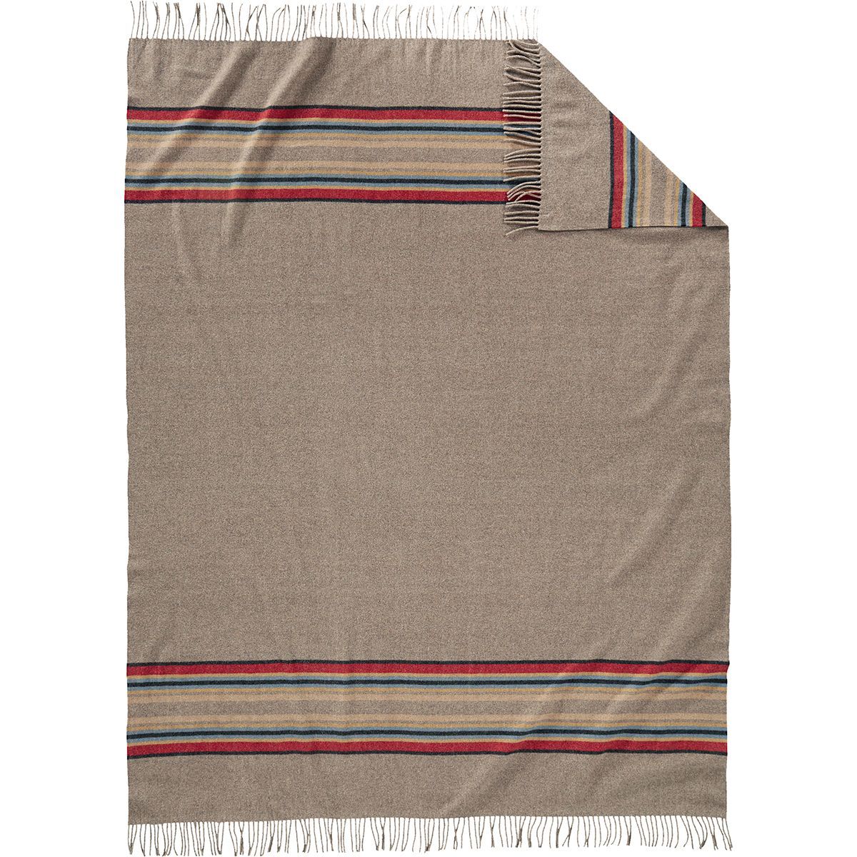 Image of Pendleton 5th Ave Throw Mineral Umber, One Size