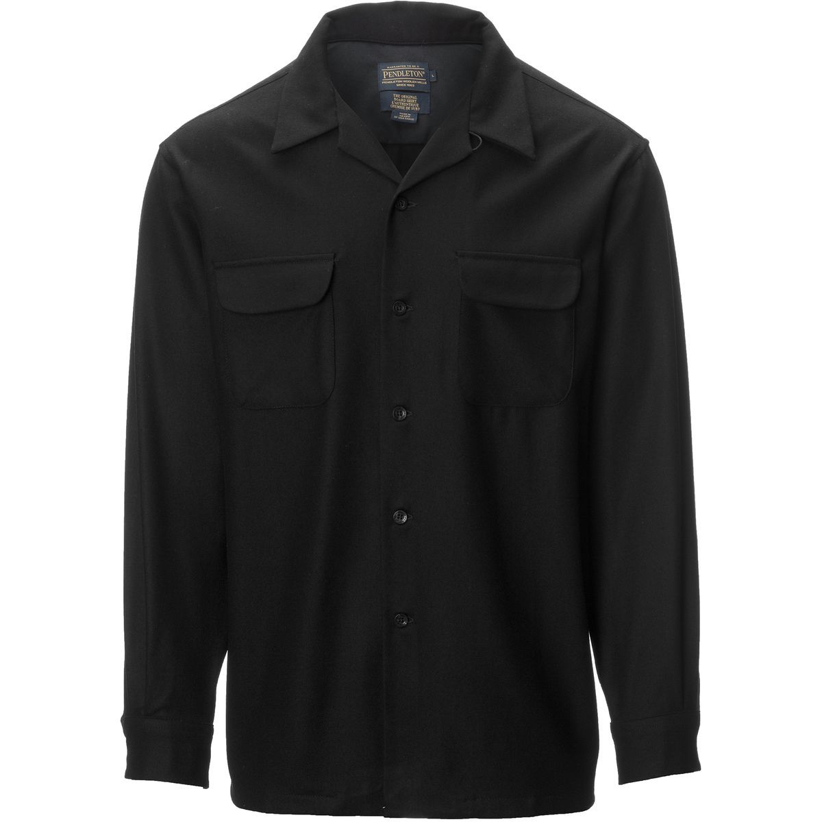 Image of Pendleton Board Shirt - Men's Black Solid, M