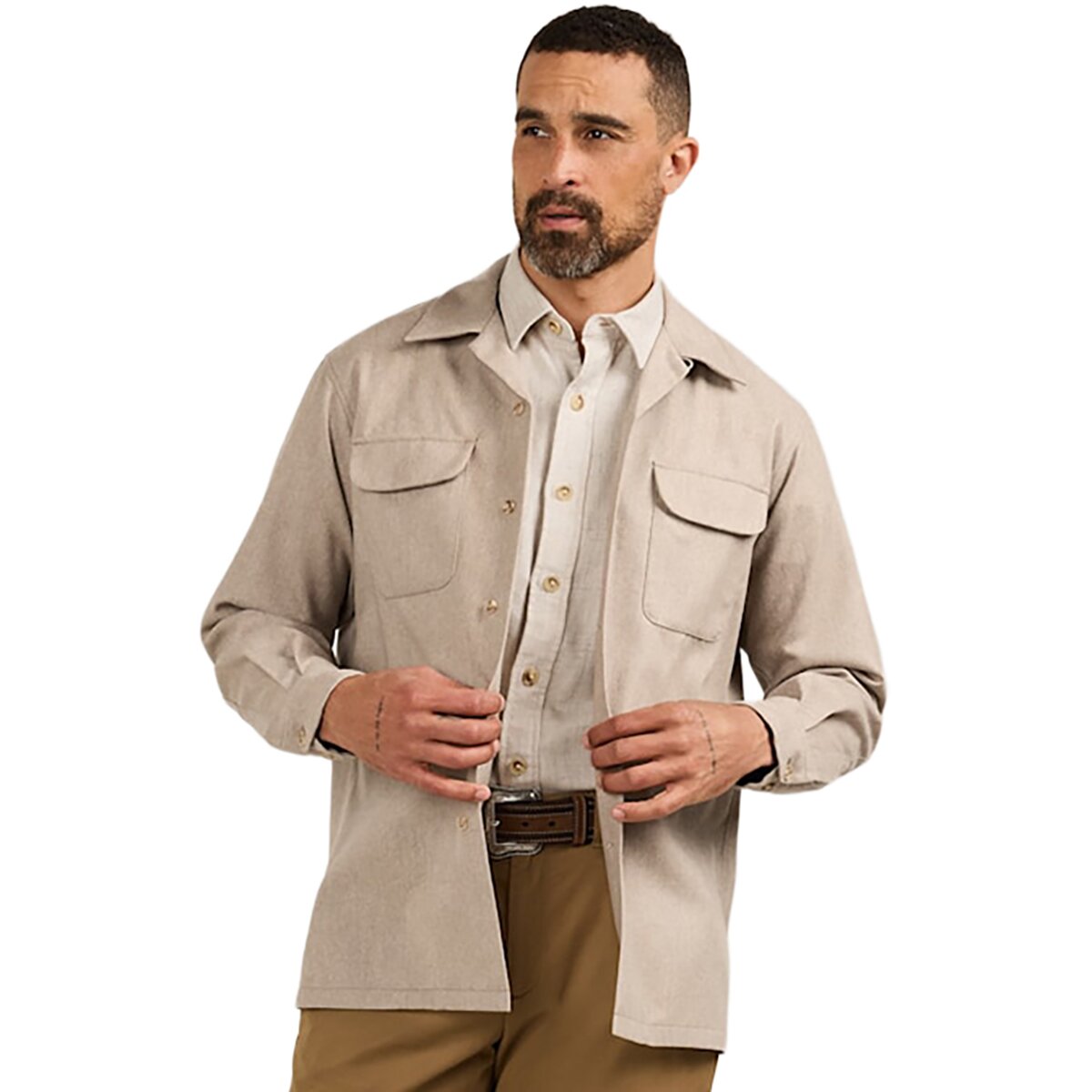 Image of Pendleton Board Shirt - Men's Natural Mix, L