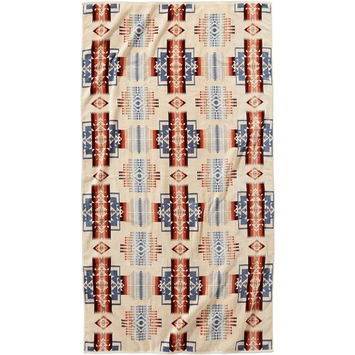 Image of Pendleton Oversized Jacquard Towel Chief Joseph Rosewood, One Size