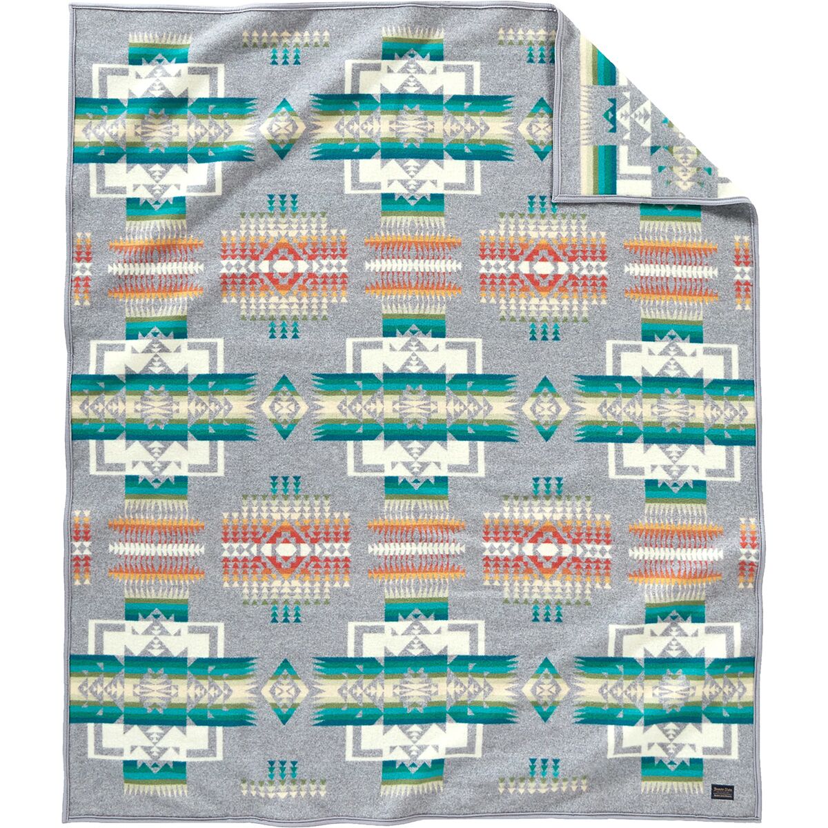 Image of Pendleton Chief Joseph Blanket Grey, Queen