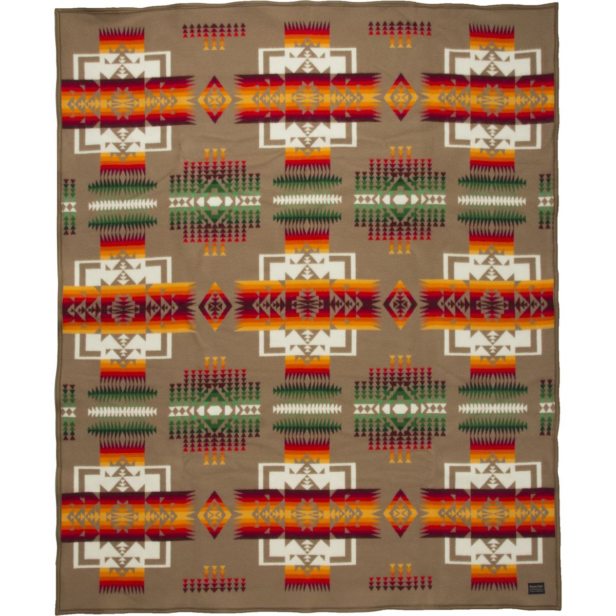 Image of Pendleton Chief Joseph Blanket Khaki, Queen