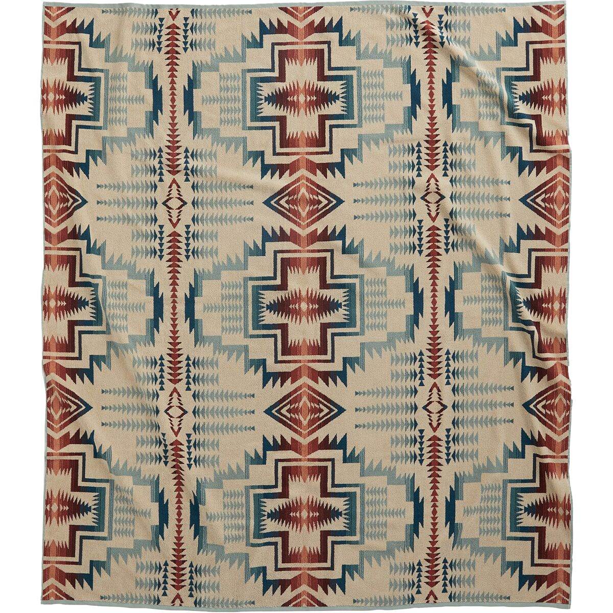 Image of Pendleton Towel For Two Silver Blue Harding Star, One Size