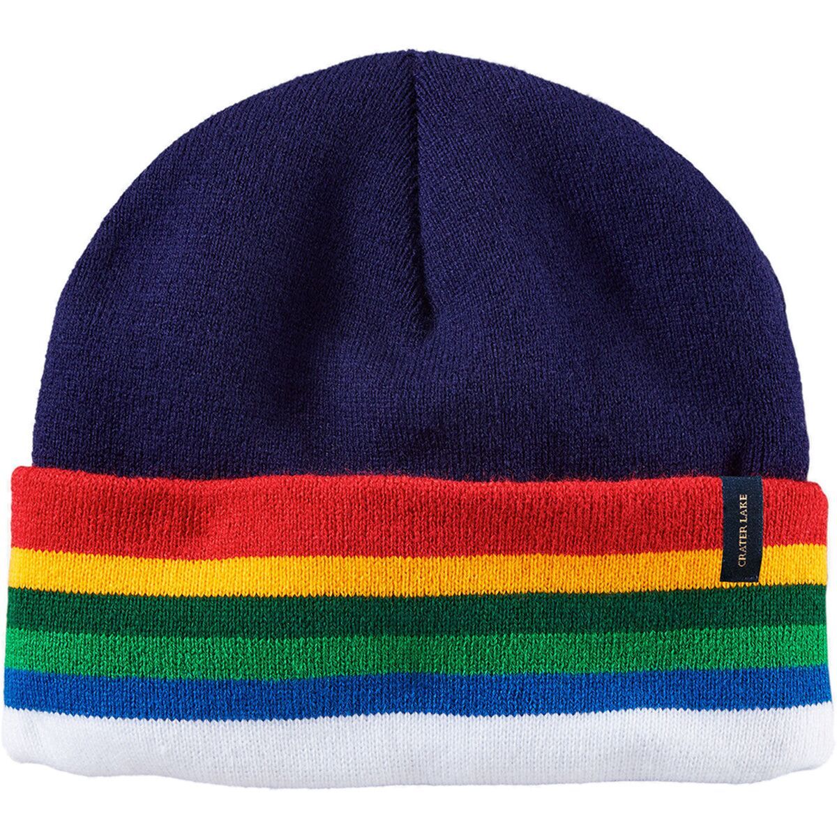 Image of Pendleton National Park Stripe Beanie - Men's Crater Lake, One Size