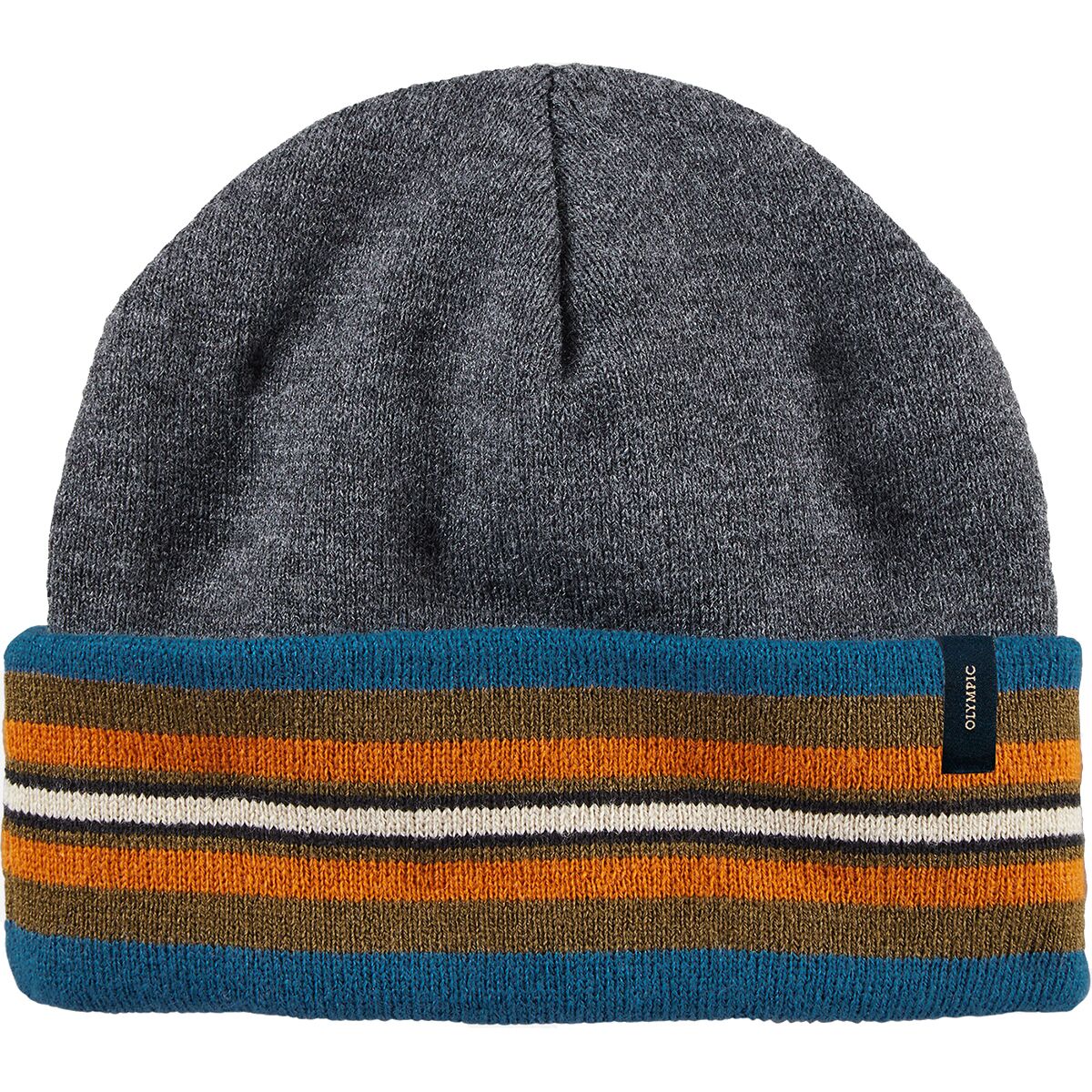 Image of Pendleton National Park Stripe Beanie - Men's Olympic, One Size