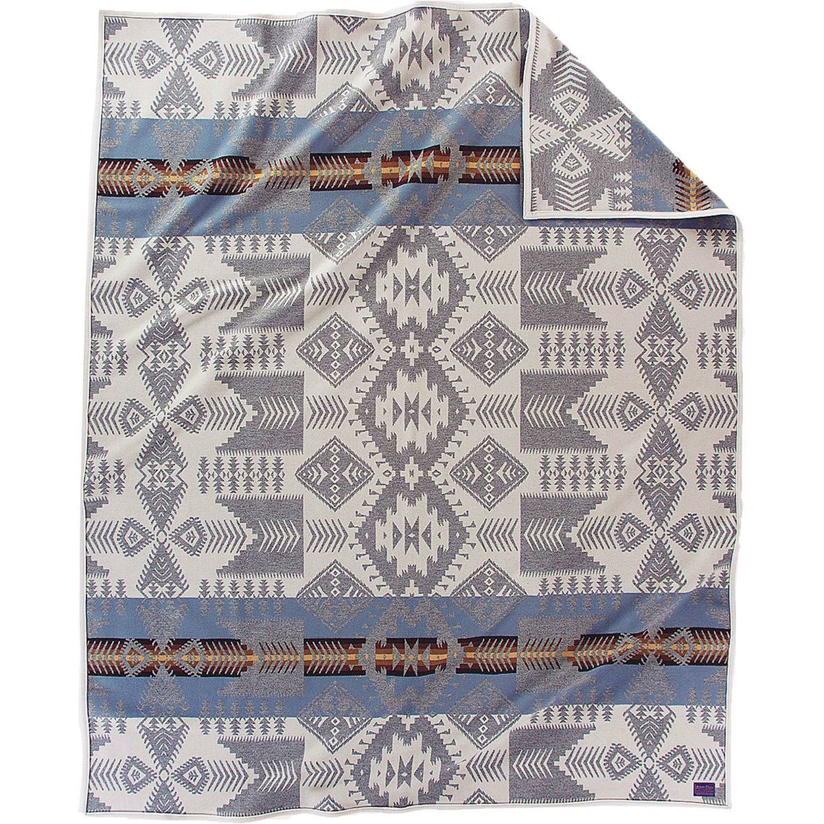 Image of Pendleton Heritage Collection Blanket Silver Bark, One Size