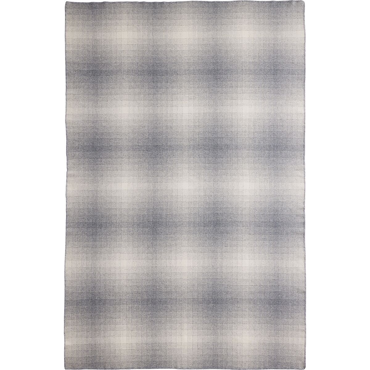 Image of Pendleton Eco-Wise Wool Washable Blanket Bone/Grey Mix, Queen- 90x96