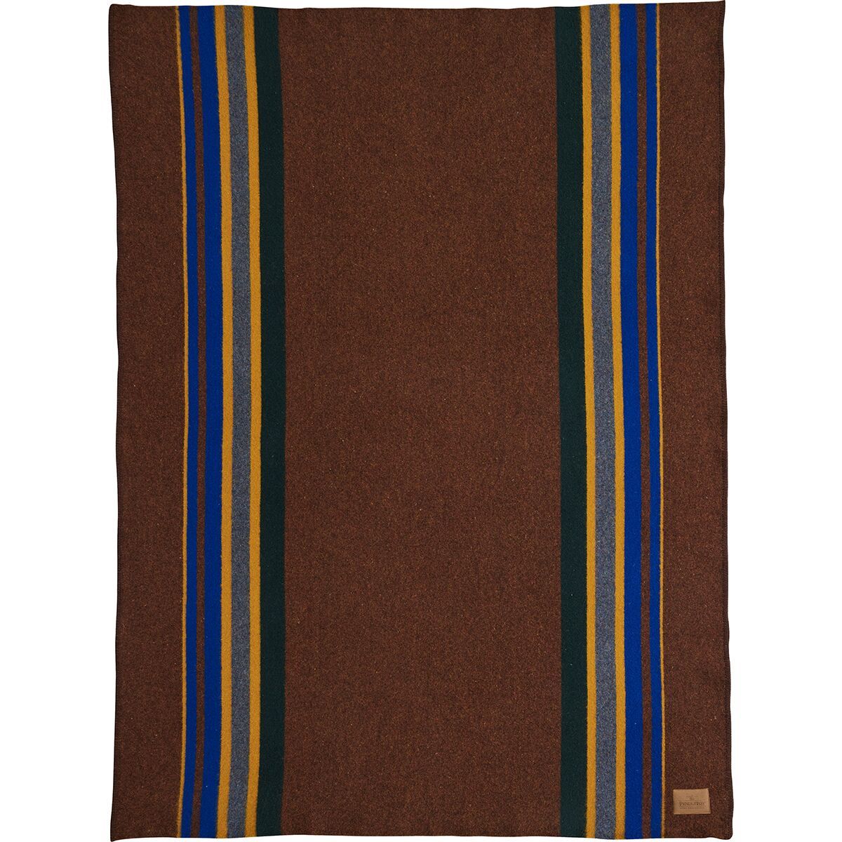 Image of Pendleton Yakima Camp Throw Blanket Yakima Camp Stripe-Tobacco, One Size