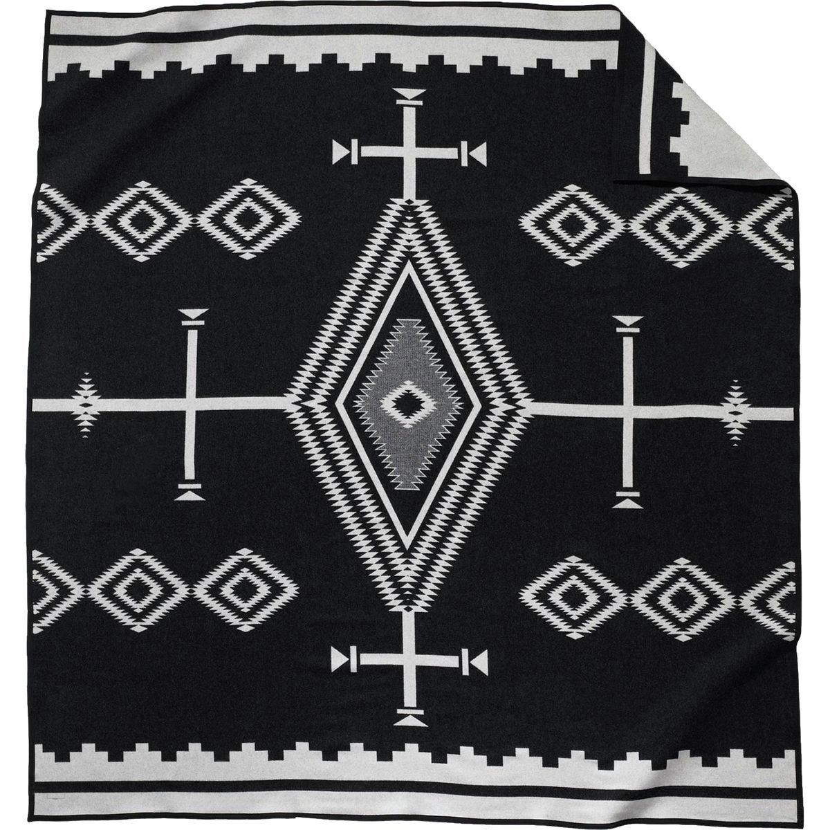 Image of Pendleton Los Ojos Jacquard Unnapped Blanket Los Ojos, Queen