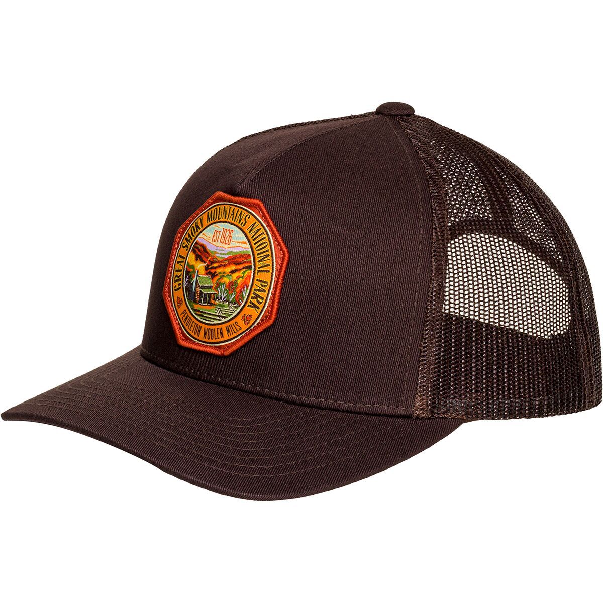 Pendleton National Park Trucker Hat Brown, One Size