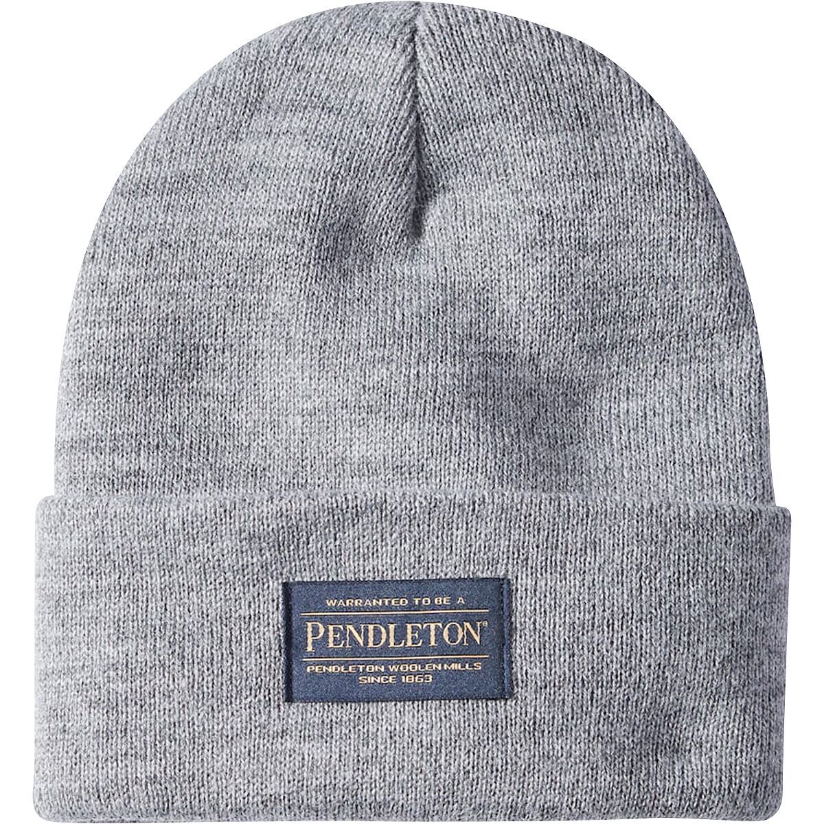 Pendleton Beanie Light Grey Heather, One Size