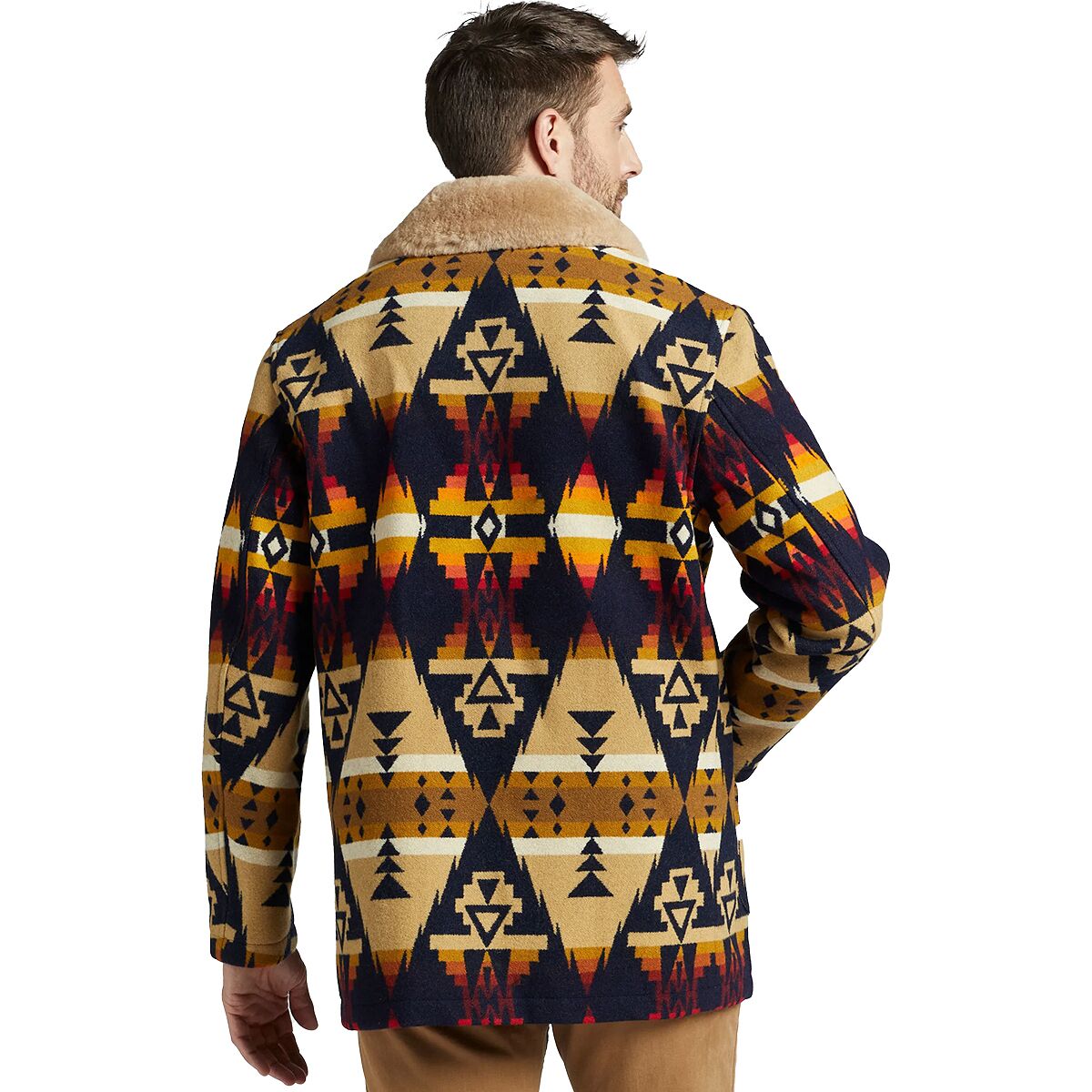 Pendleton shearling sale coat