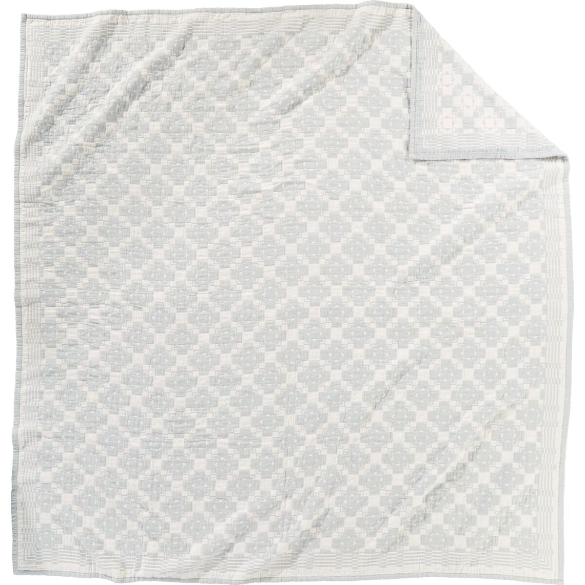 Image of Pendleton Cotton Matelasse Blanket Chief Joseph Slate, Twin