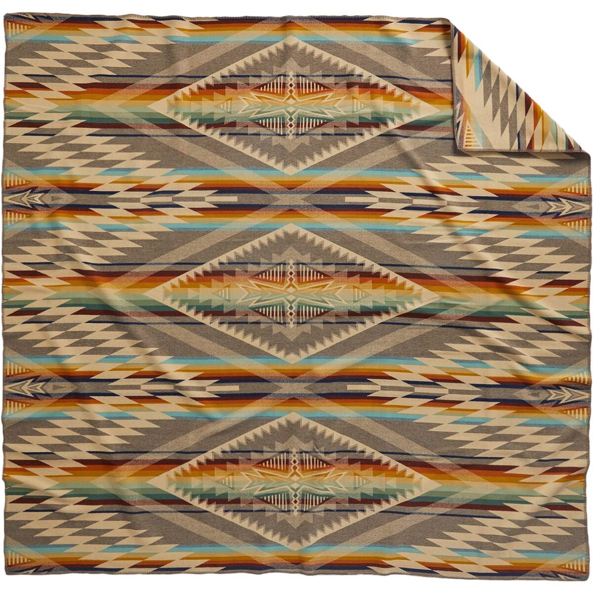 Image of Pendleton Jacquard Unnapped Blanket Summerland, Twin