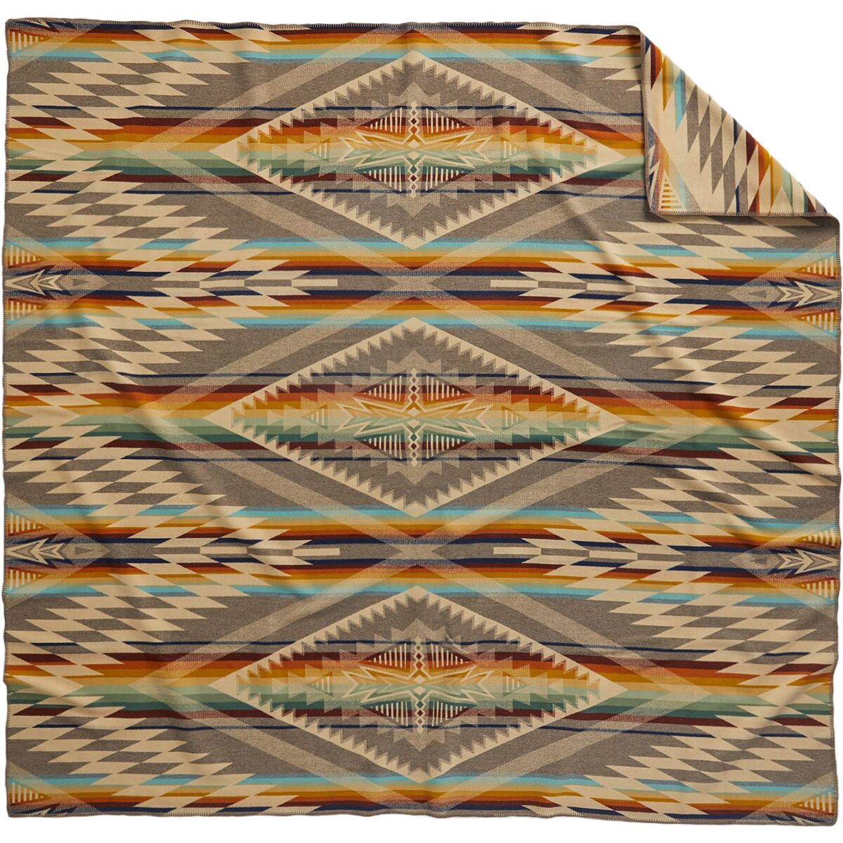 Image of Pendleton Jacquard Unnapped Blanket Summerland, Twin