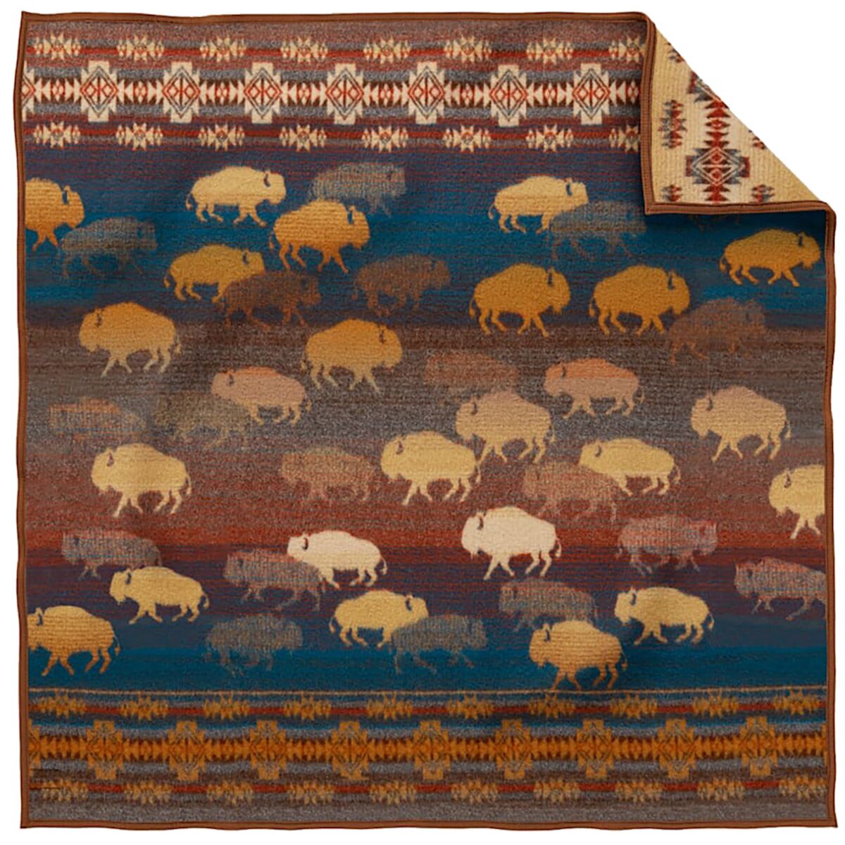 Pendleton Pendleton Prairie Rush Hour Throw Blanket Rustic, One Size