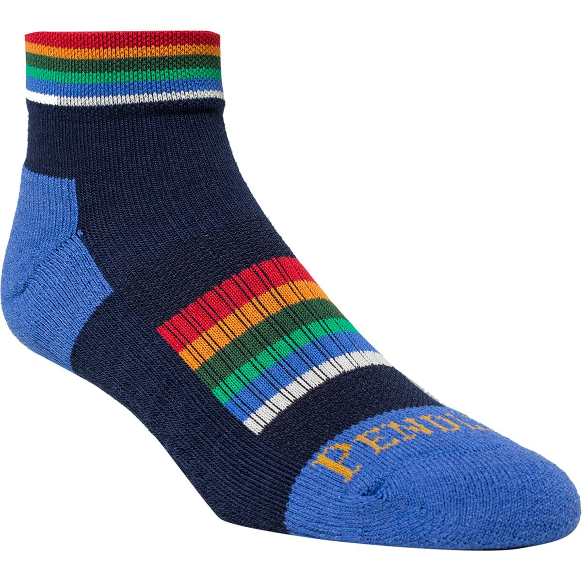 Image of Pendleton National Park Adventure Quarter Sock Crater Lake/Blue, M