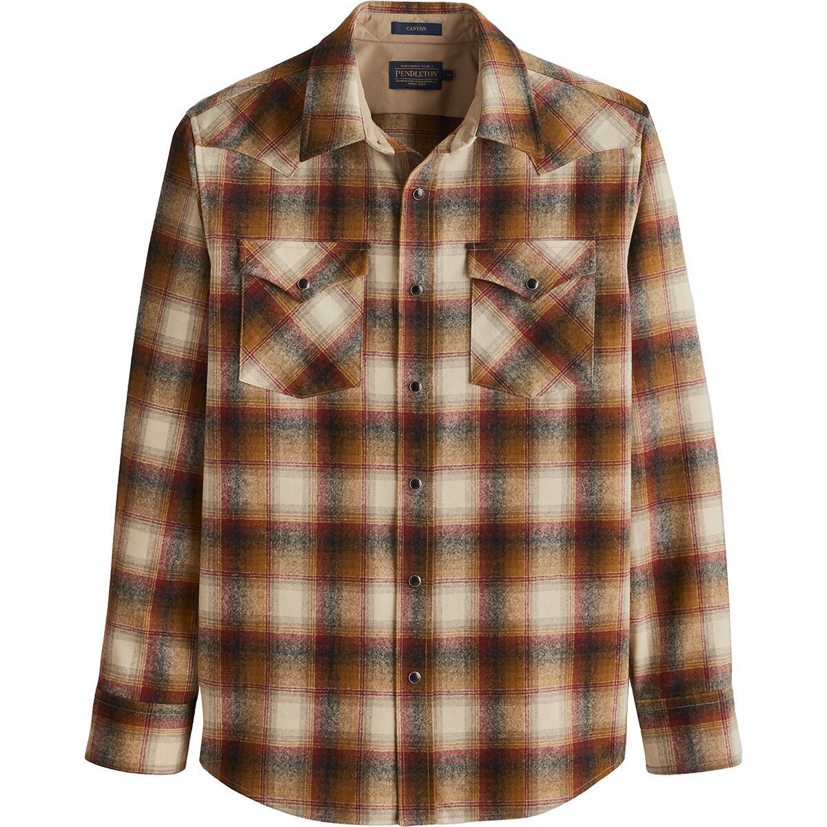 Pendleton Canyon Shirt - Men's Copper/Brown Ombre, S