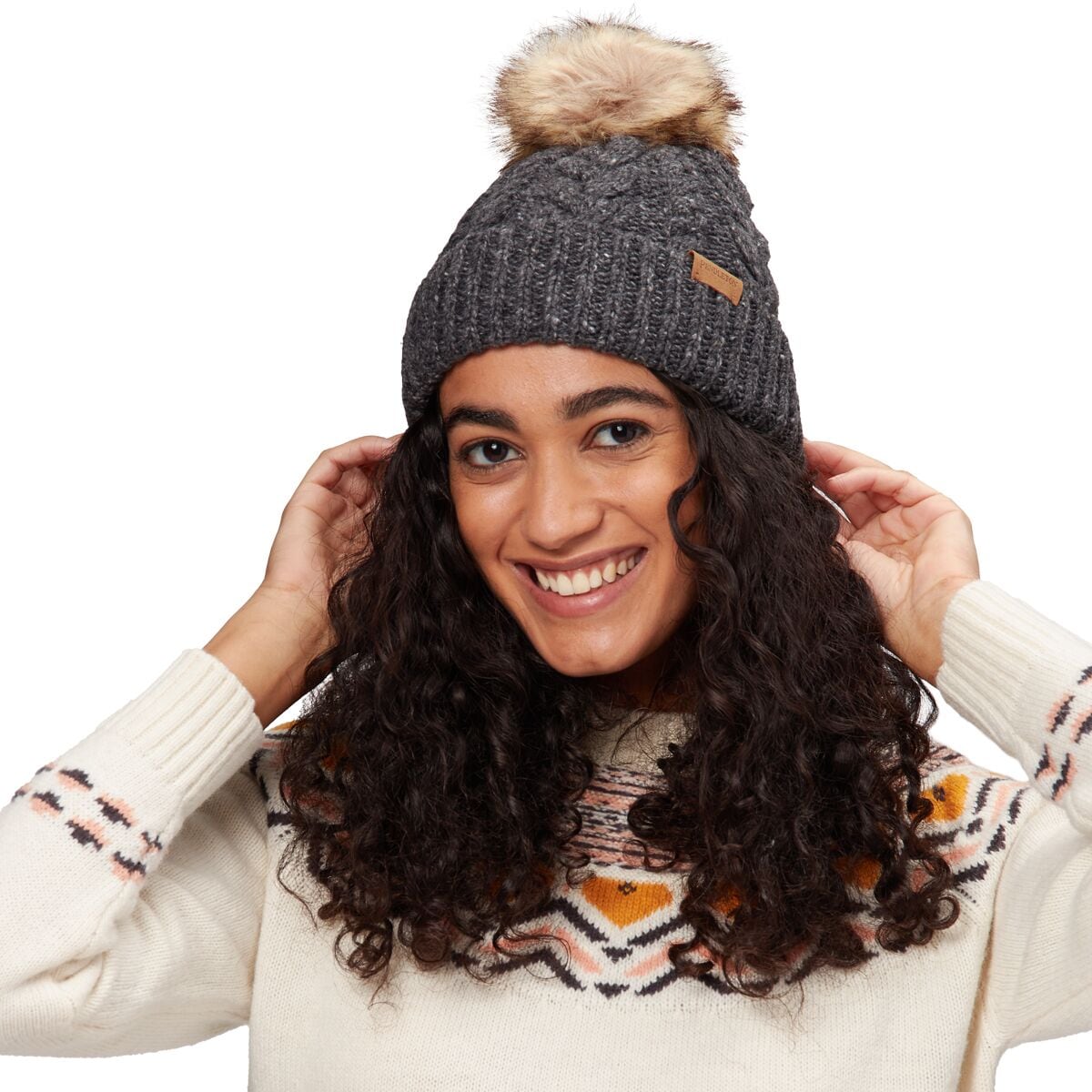 The north face hotsell women's fuzzy cable beanie