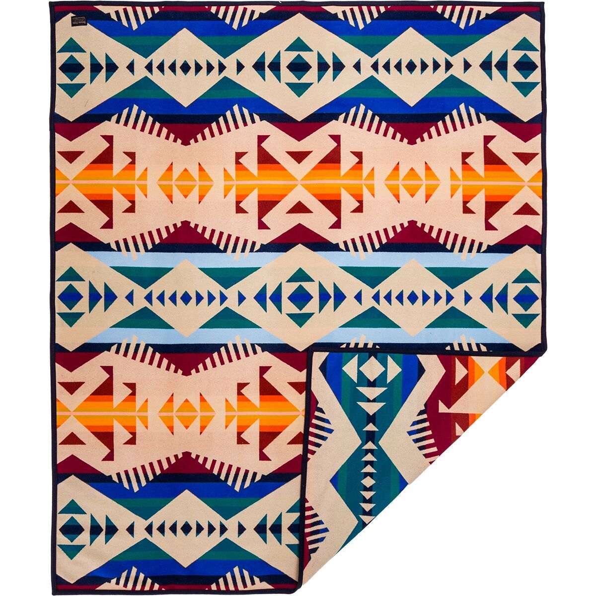 Image of Pendleton Jacquard Unnapped Robe Blanket Los Lunas, One Size