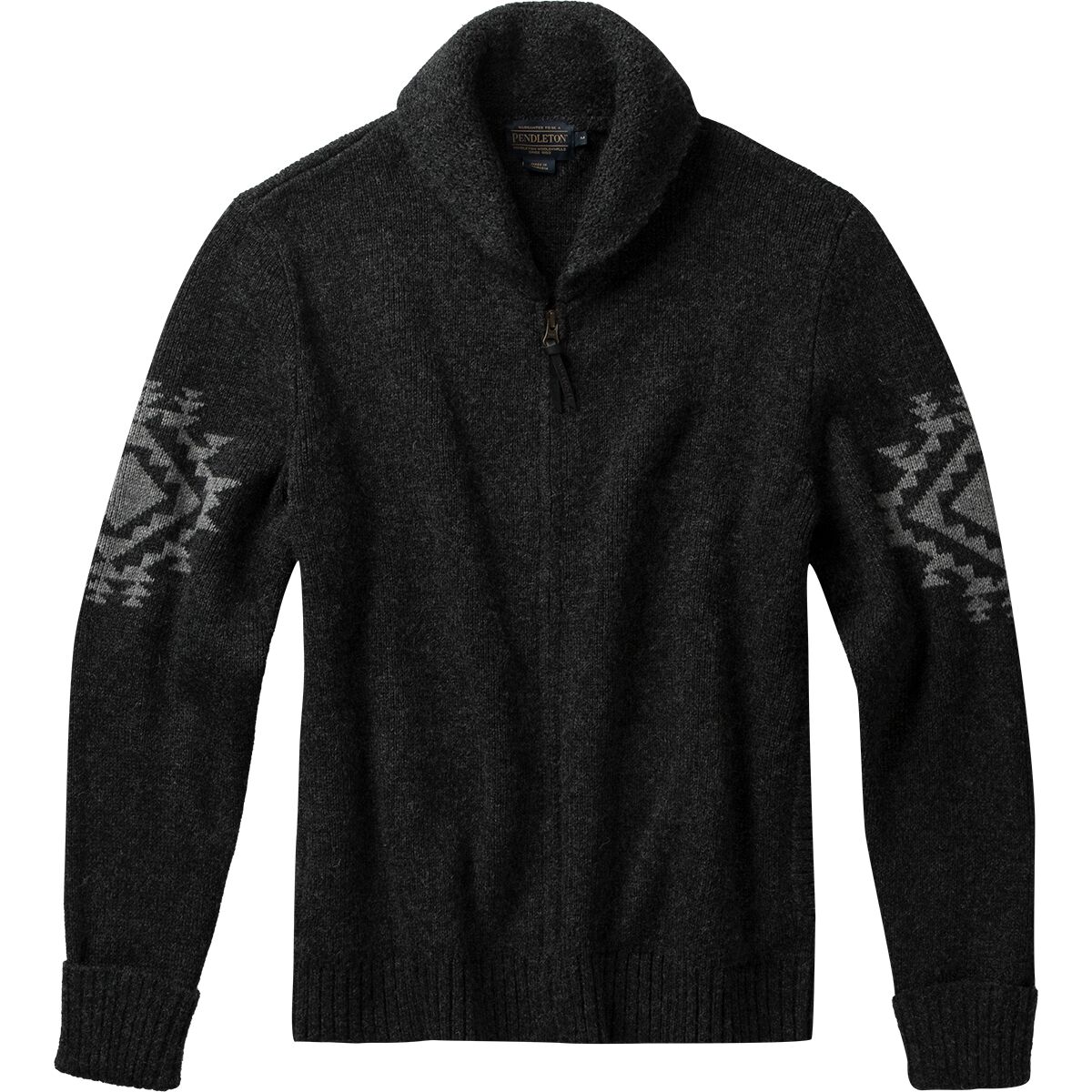 Pendleton Chief Joseph Shetland Zip Card Sweater - Men's
