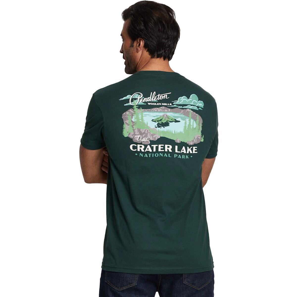 Pendleton Crater Lake Graphic Short-Sleeve T-Shirt