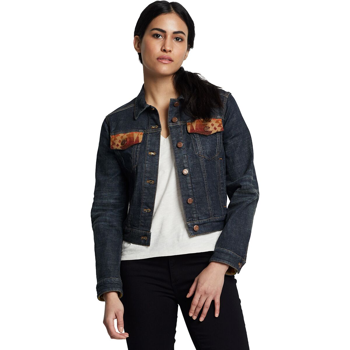 Pendleton Denim/Wool Jean Jacket - Women's product image