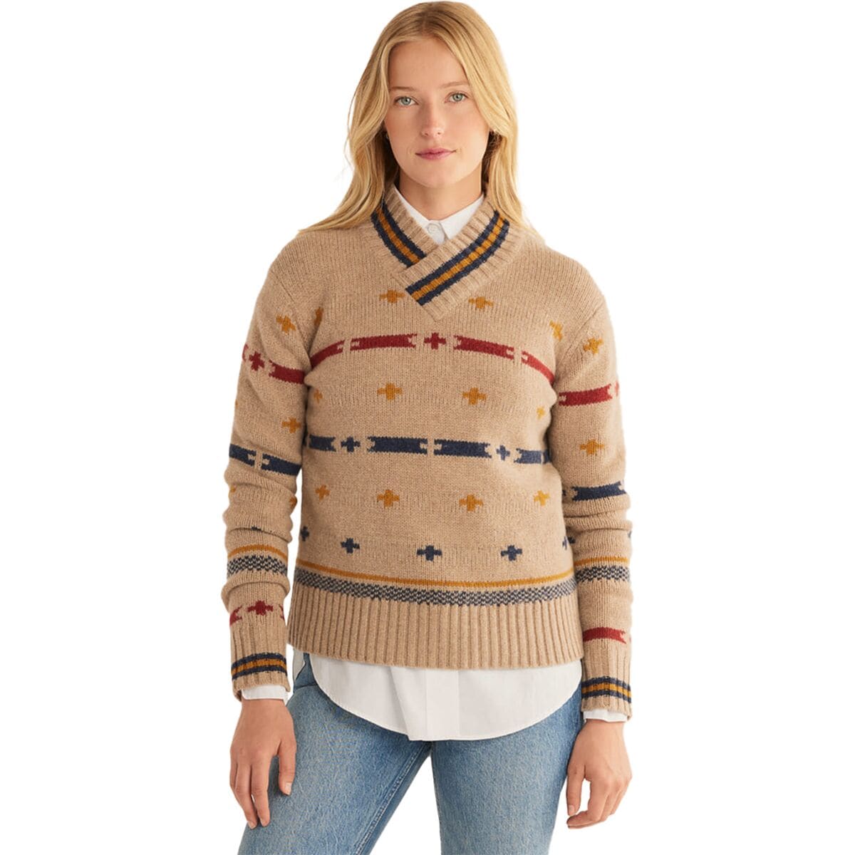 Pendleton Hallie Merino Graphic Sweater - Women's