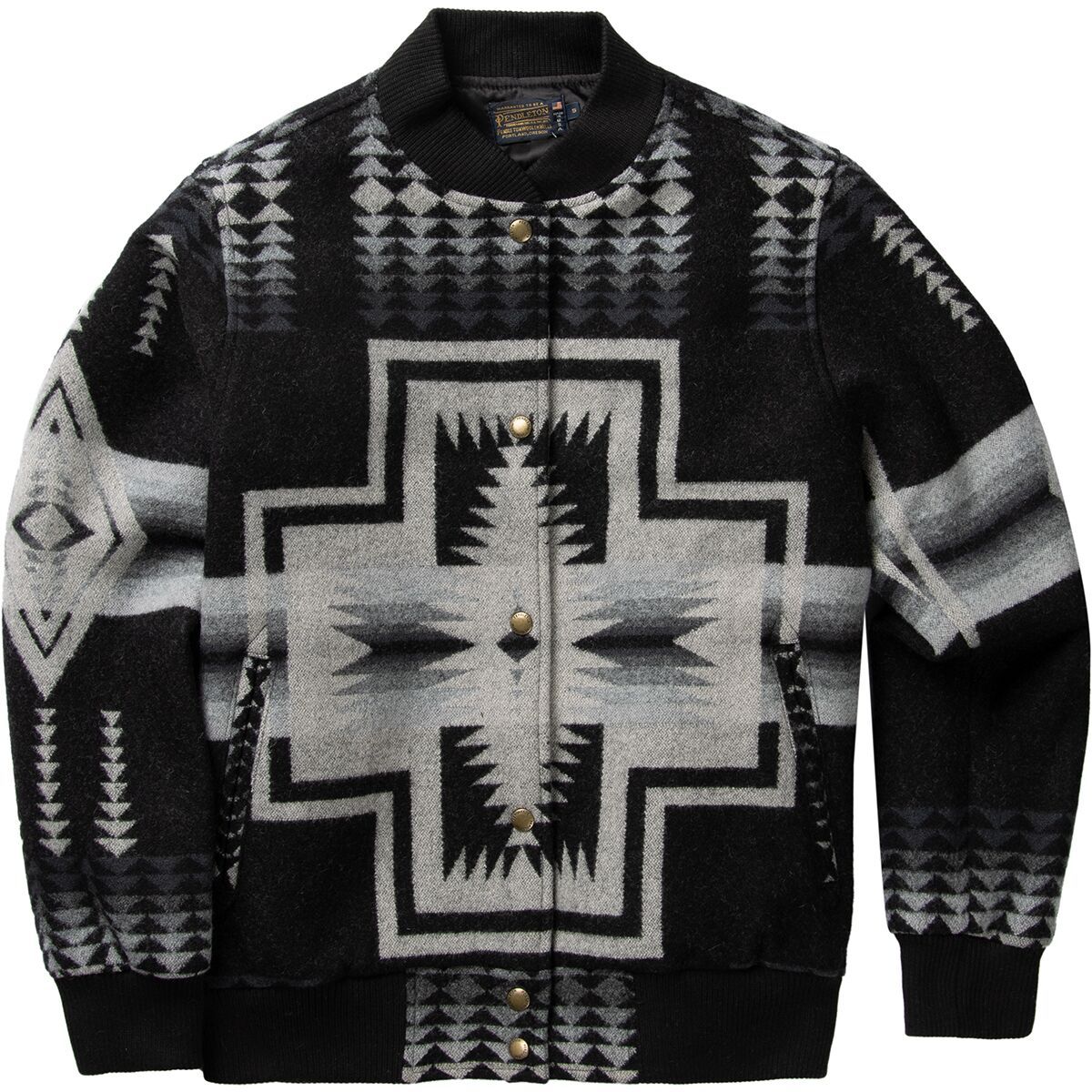 BARACUTA ブルゾン ウール JACQUARD KNIT BOMBER brcps1075_1055_5a.jpg