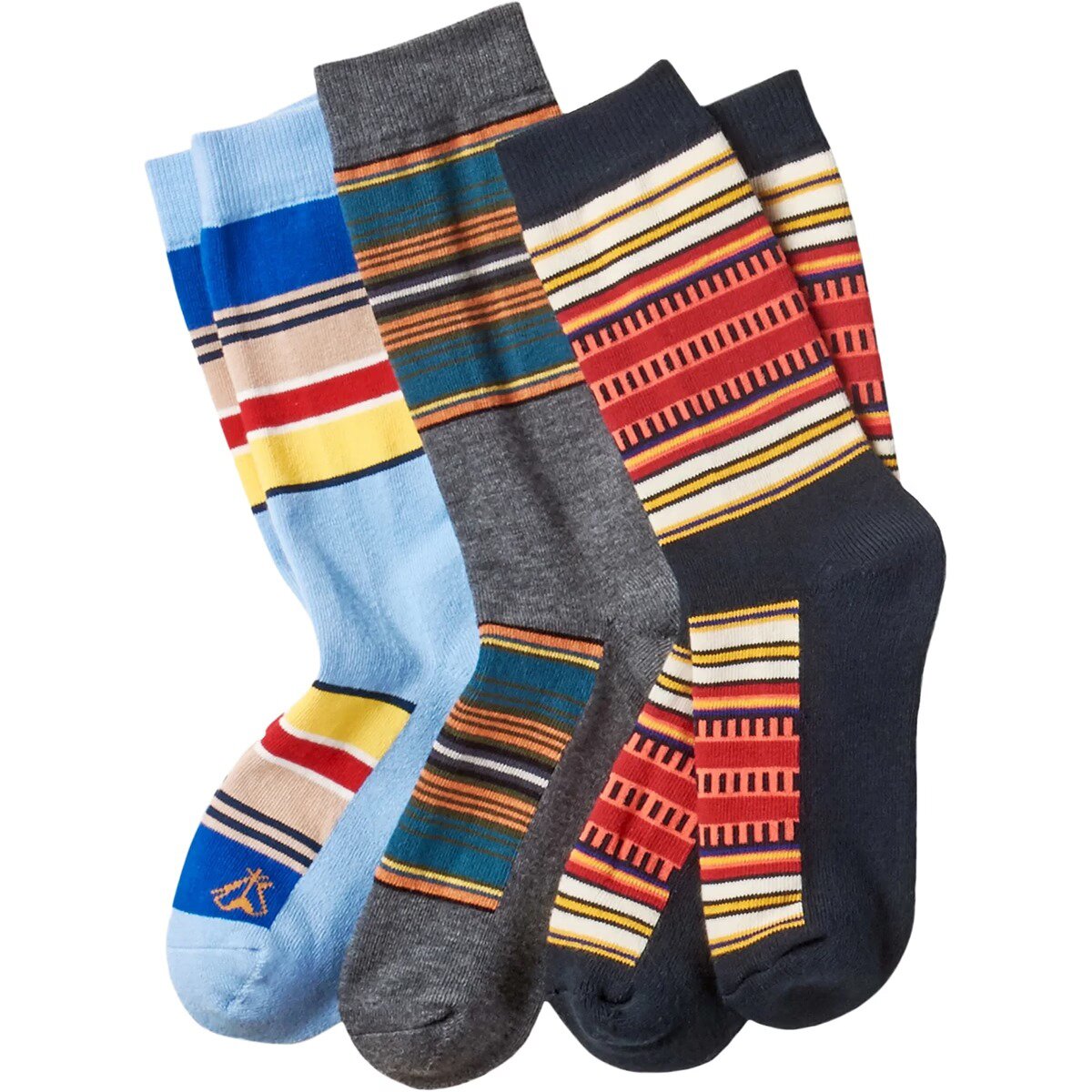Image of Pendleton National Park Crew Sock - 3-Pack Acadia/Olympic/Yosemite, M