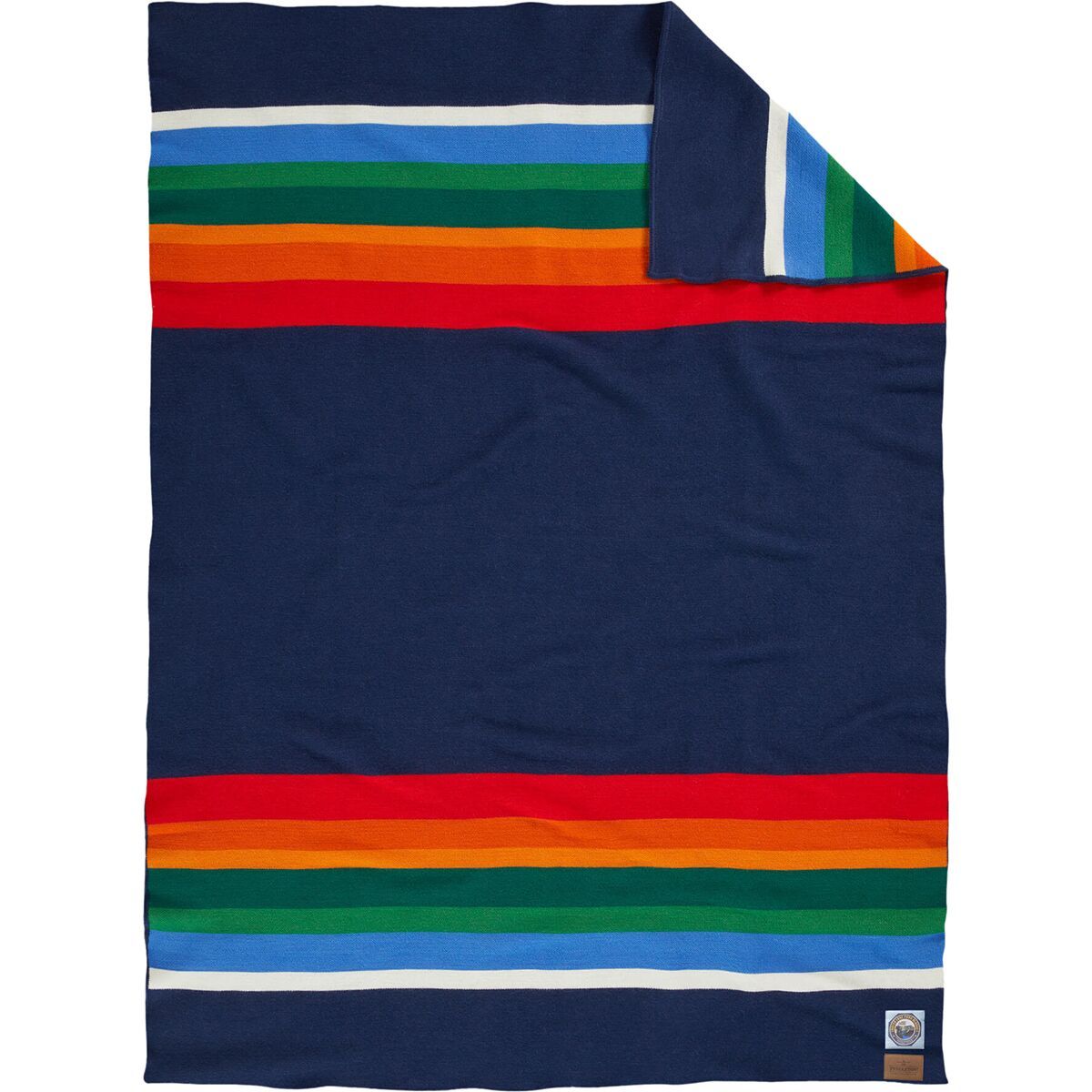 Image of Pendleton National Park Throw + Carrier Crater Lake Navy, One Size