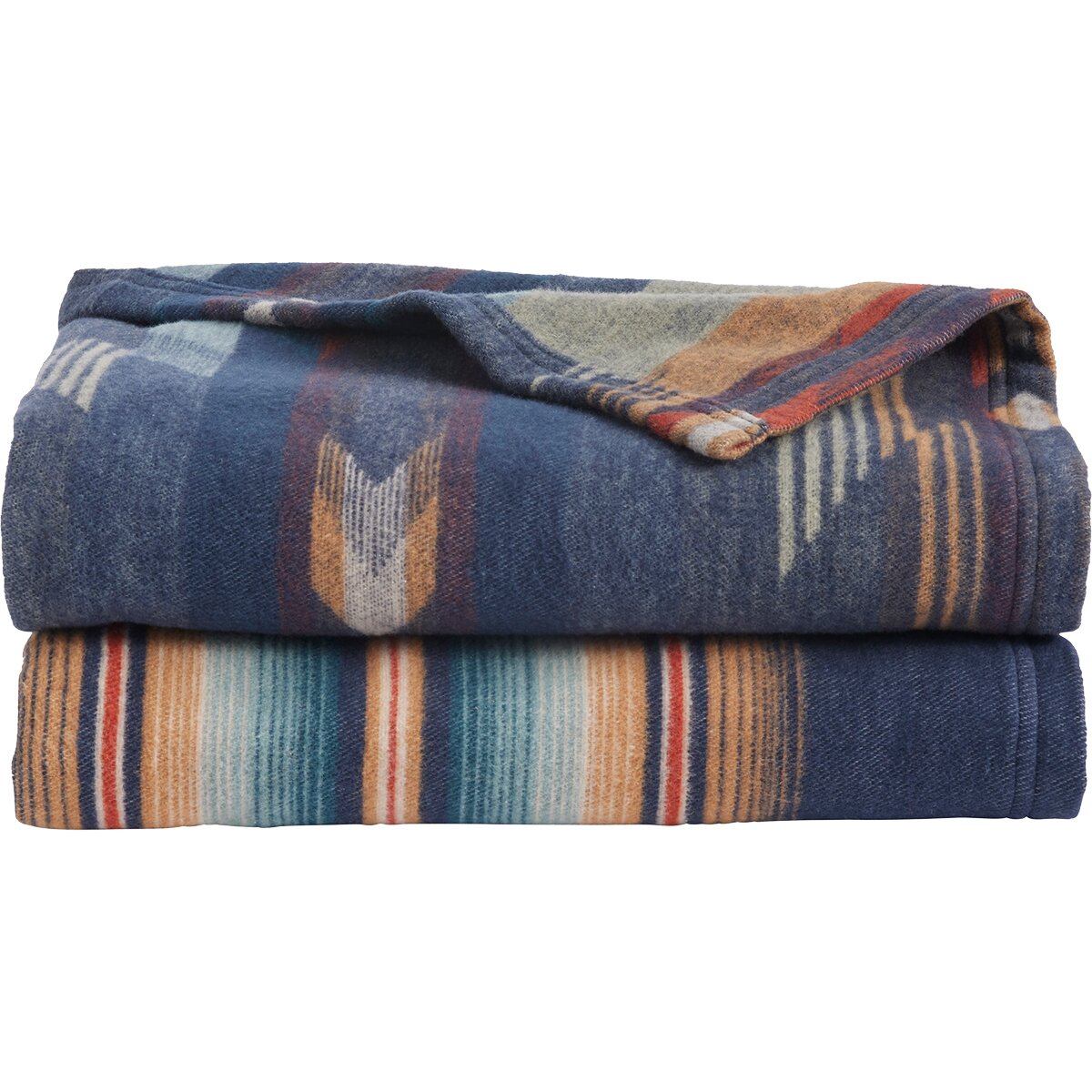 Image of Pendleton OC Throw Gift - 2-Pack Wyeth Falls Denim, One Size