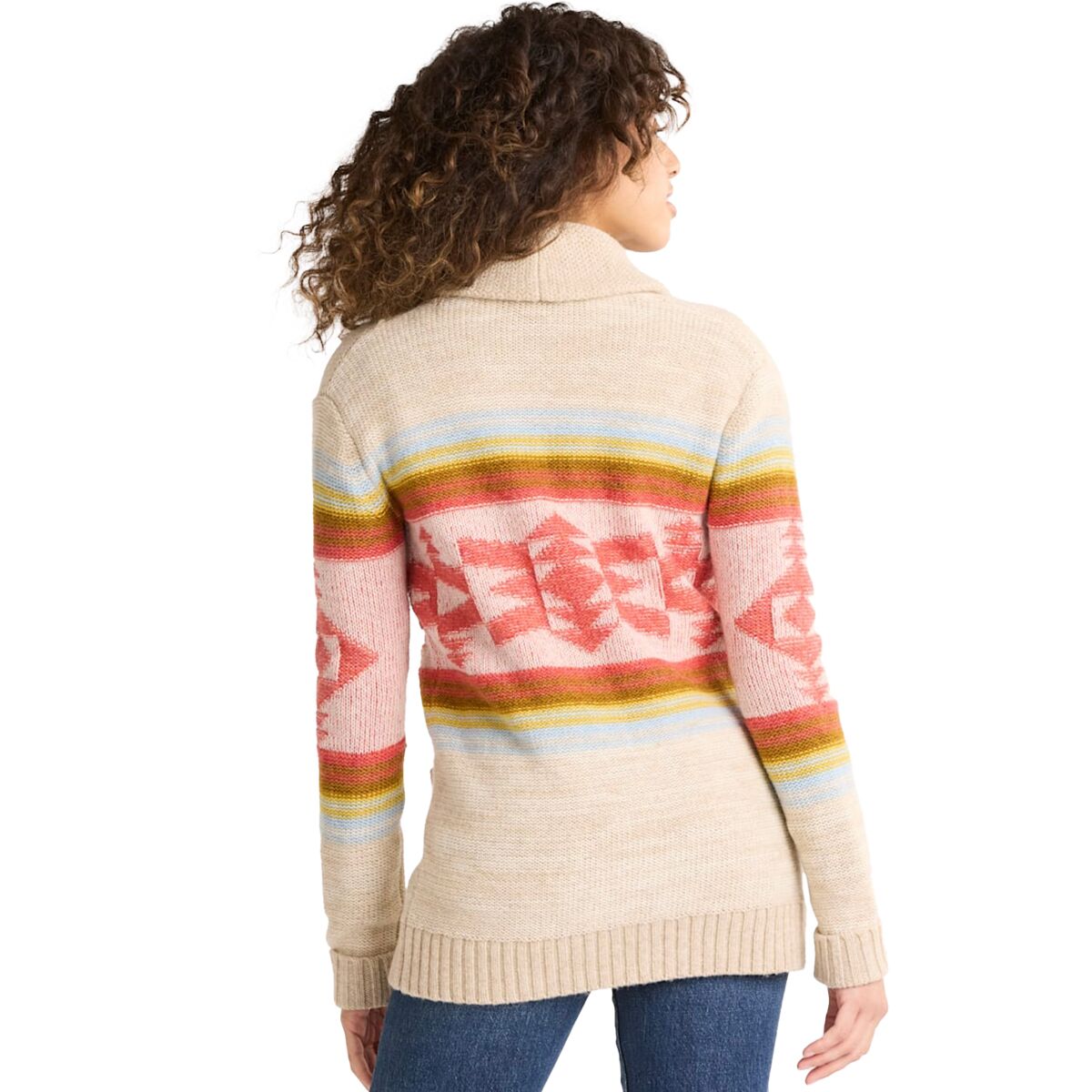 売れ筋商品|||ペンドルトン ニット&セーター アウター レディース Heritage Shetland Cardigan - Women's Tan/Orange Multi Pendleton Heritage Shetland Cardigan - Women's - Clothing