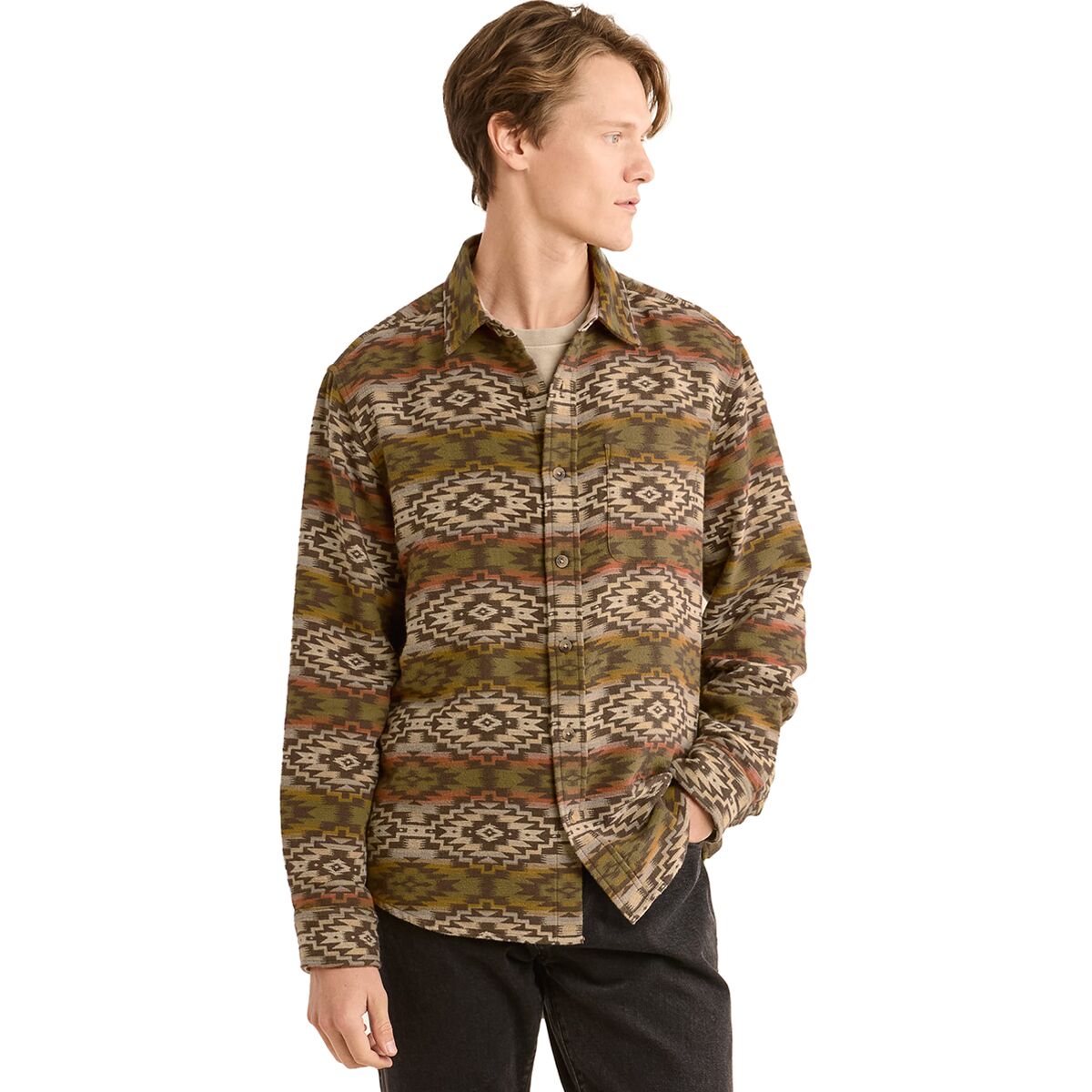 Pendleton Pendleton Marshall Chamois Shirt - Men's Mesilla Brown, L
