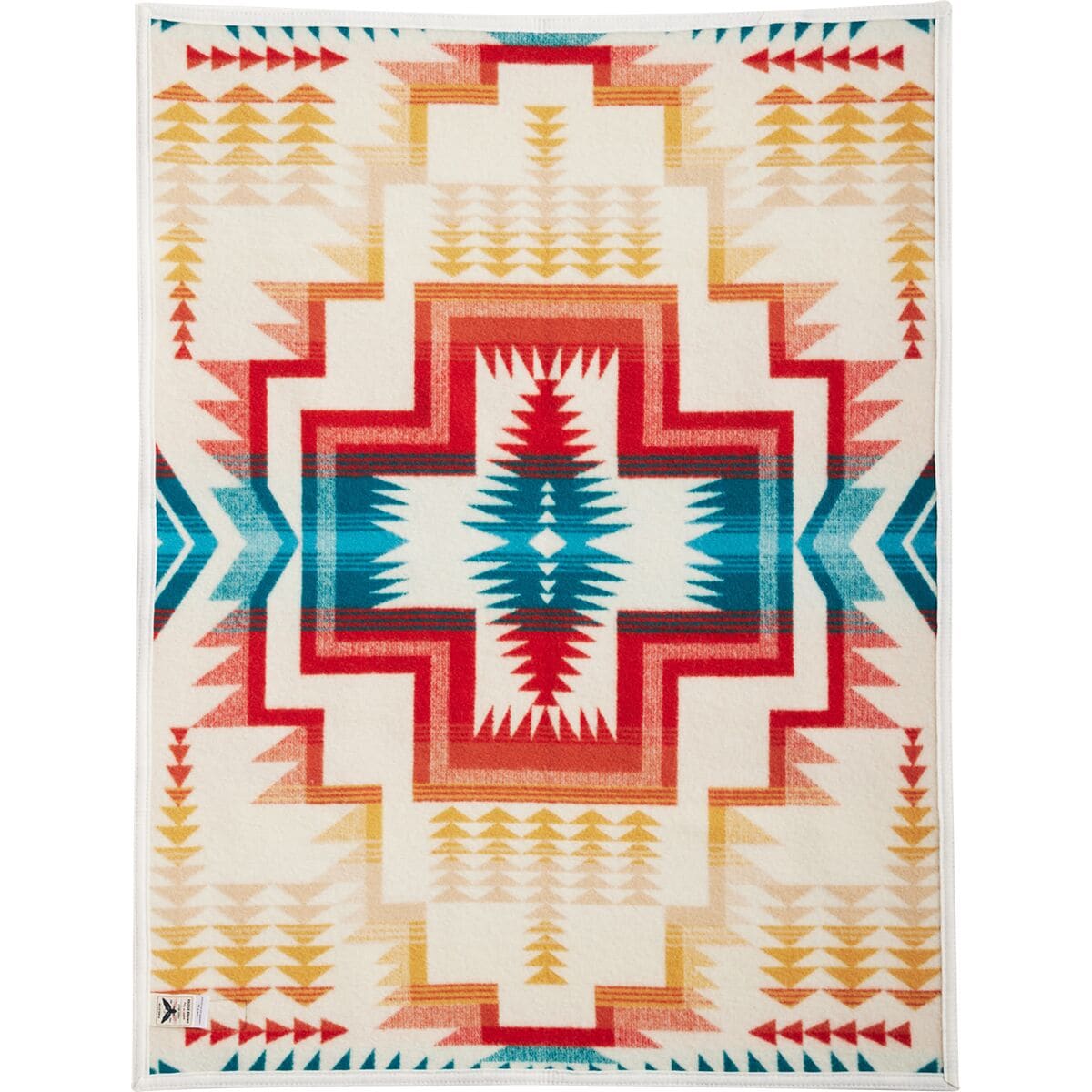 Pendleton Pendleton Jacquard Crib Blanket Harding Star Ivory, One Size