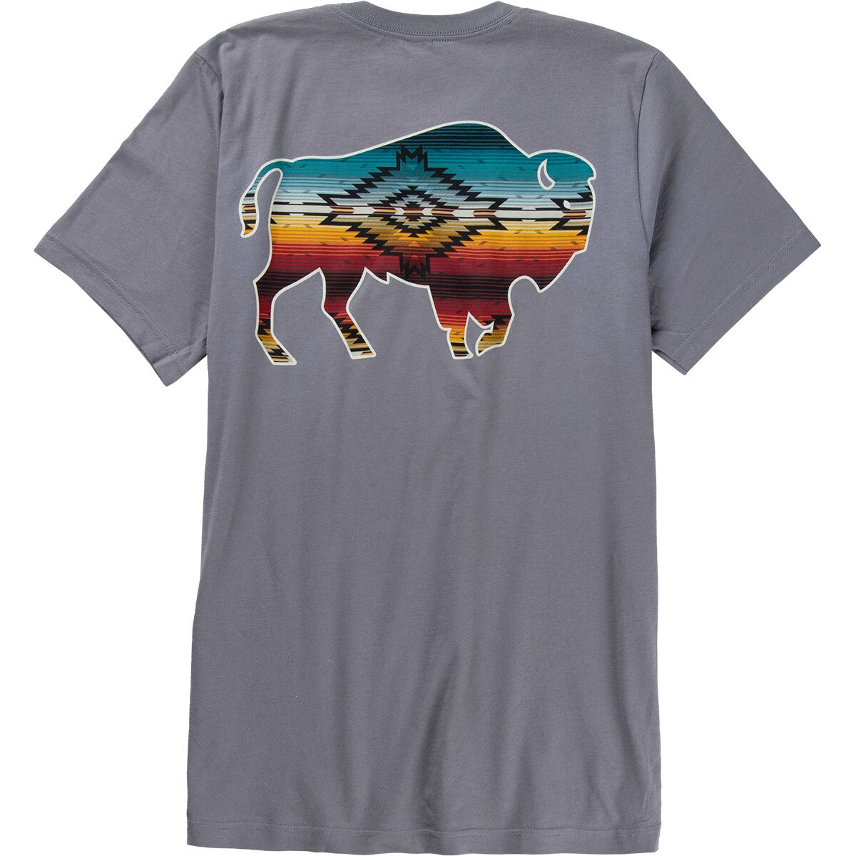 Saltillo Sunset Bison Graphic T-Shirt - Men