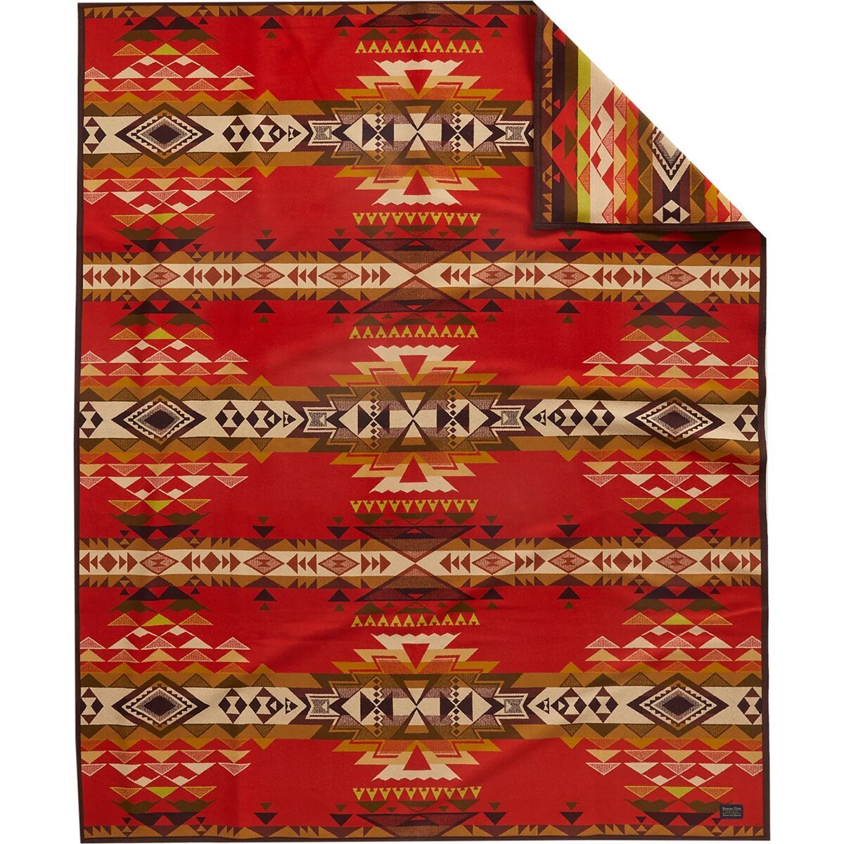 Image of Pendleton Limited Edition Jacquard Robe Highland Peak Red, Robe