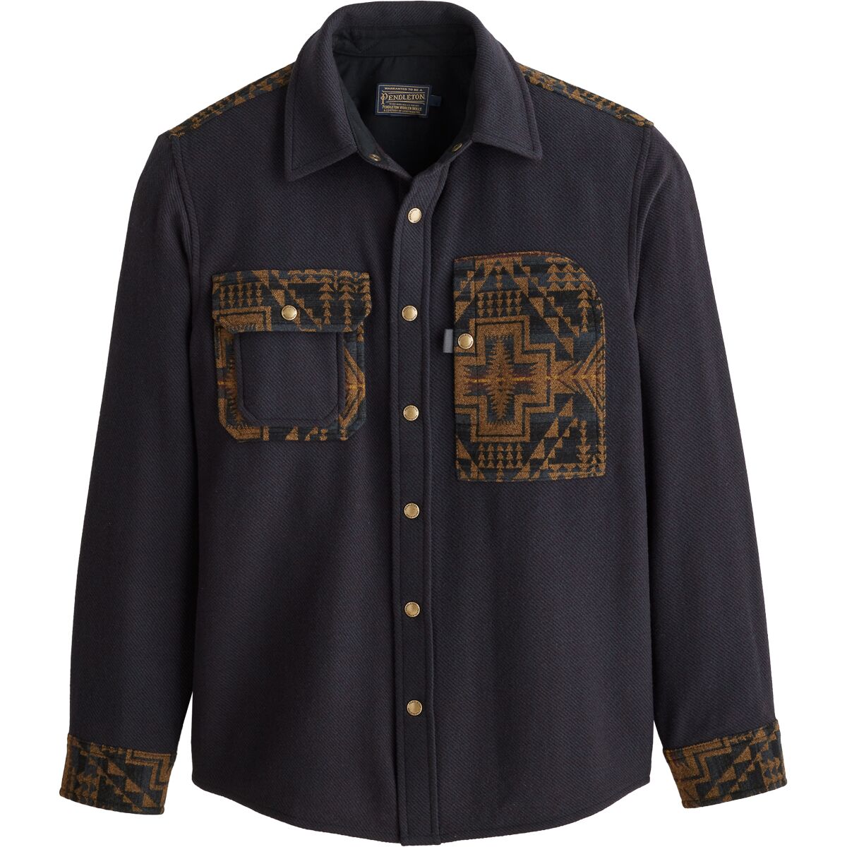 Pendleton Pendleton Centennial Harding Shirt - Men's Grey/Maroon Twill, M